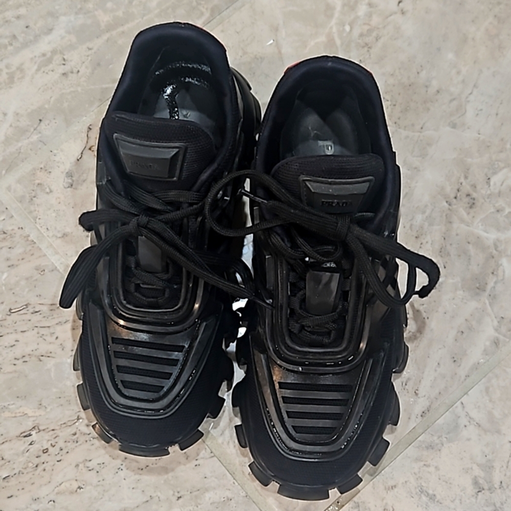 💯 AUTHENTIC PRADA CLOUDBURST TECH SNEAKERS SIZE 36